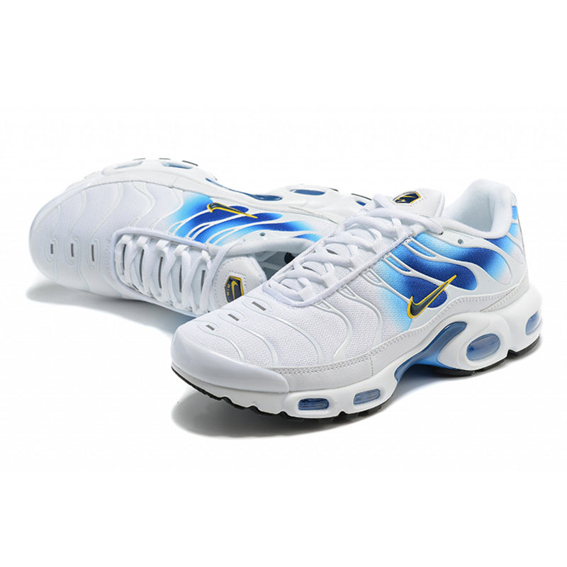 Nike Air Max Plus Tinta Spray Swoosh Branco/Azul – NT shop